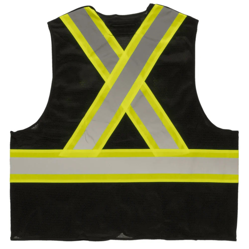 Tough Duck® 5-Point Tearaway Safety Vest - CSA Compliant - S9I0