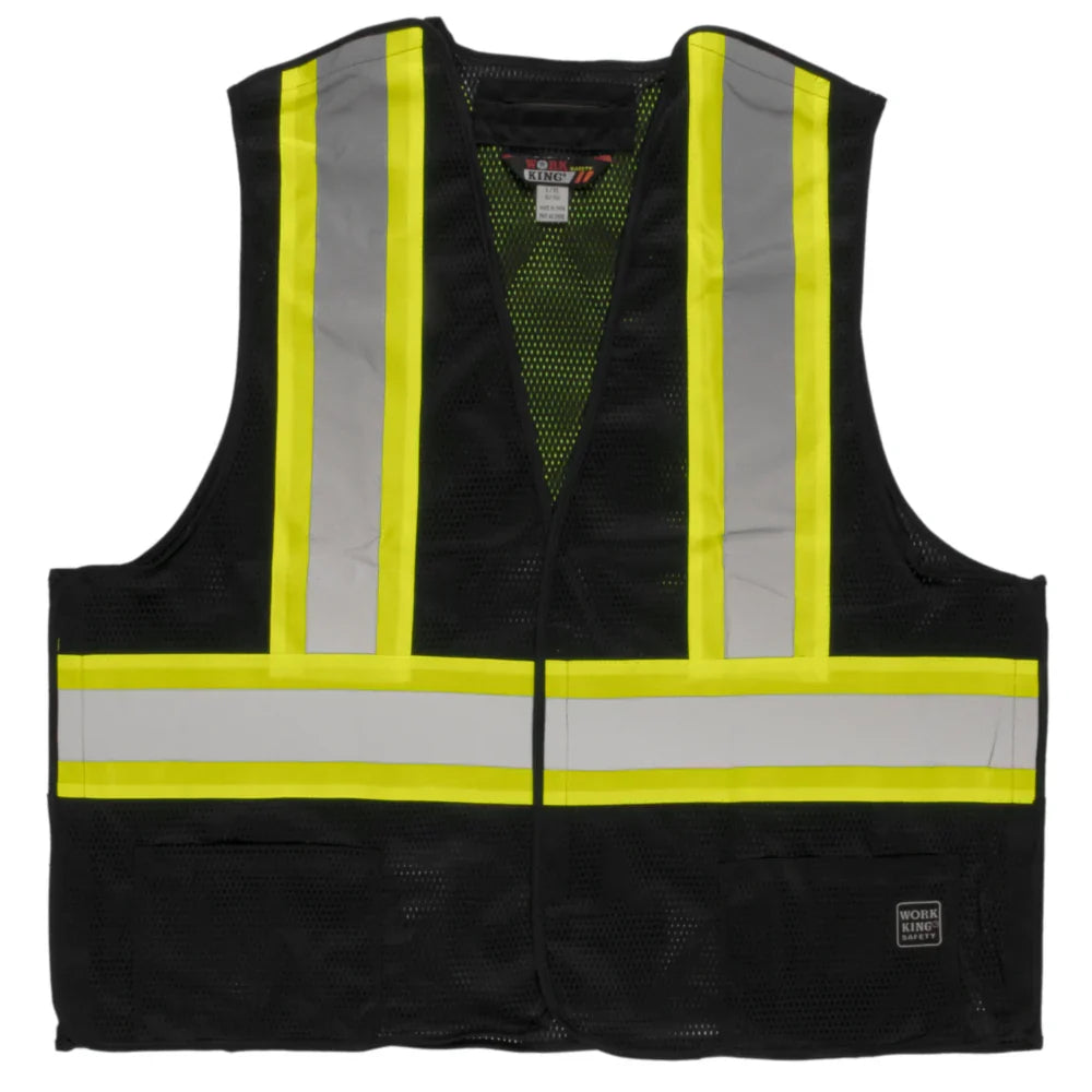 Tough Duck® 5-Point Tearaway Safety Vest - CSA Compliant - S9I0