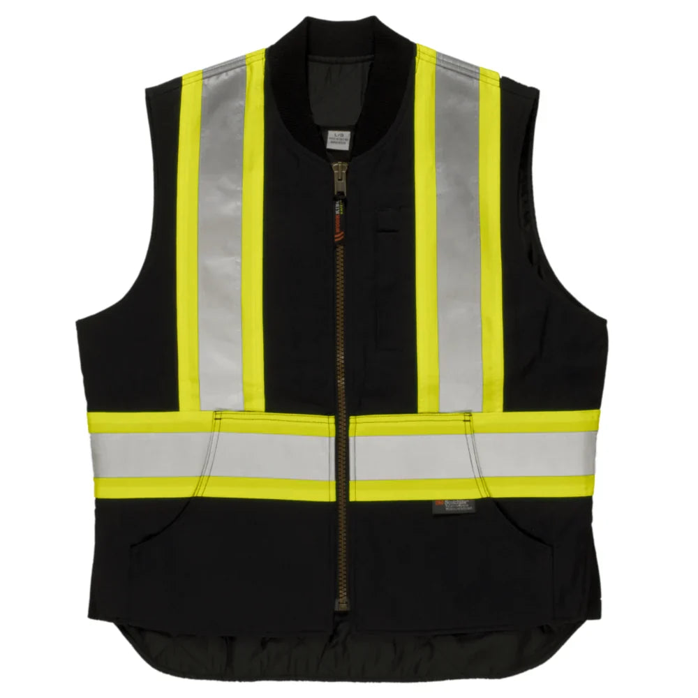 Tough Duck® Duck Cotton Insulated Winter Safety Vest - CSA Compliant - SV06