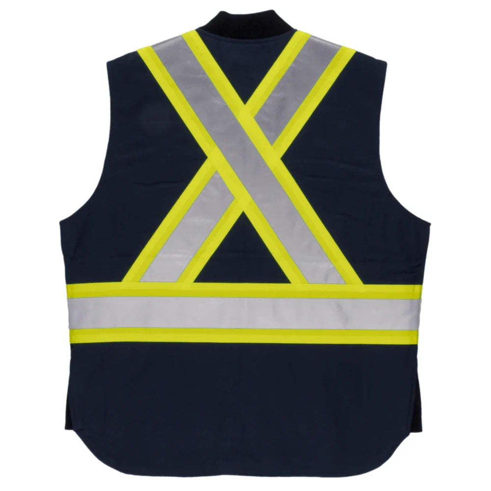 Tough Duck® Duck Cotton Insulated Winter Safety Vest - CSA Compliant - SV06
