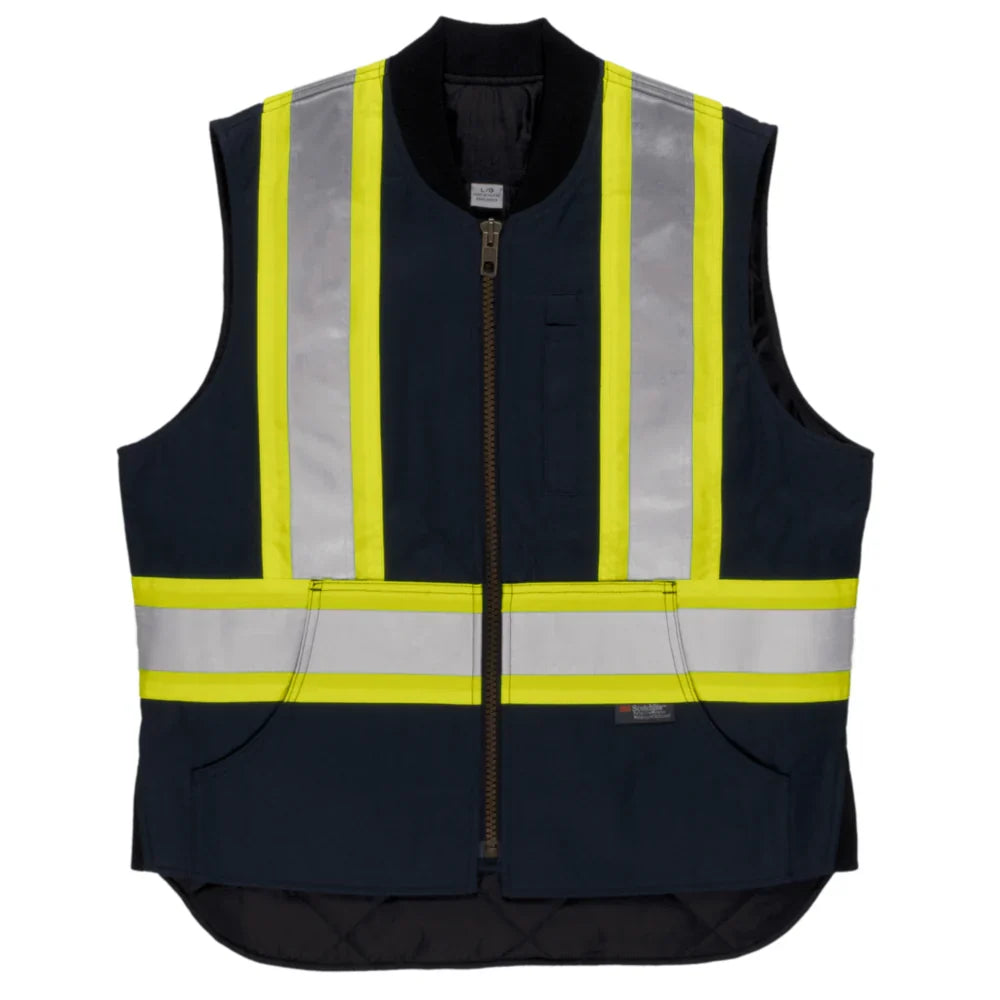 Tough Duck® Duck Cotton Insulated Winter Safety Vest - CSA Compliant - SV06