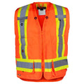 Terra® Hi-Vis Surveyor's Safety Vest with Zipper Closure - CSA Class 2 Level 2 - 116624
