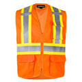 Terra® Hi-Vis Polyester Safety Vest with Zipper - CSA Compliant - 116629
