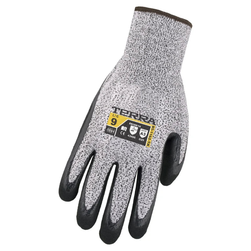 Terra® ANSI A3 Cut Resistant Safety Gloves - 51162TR