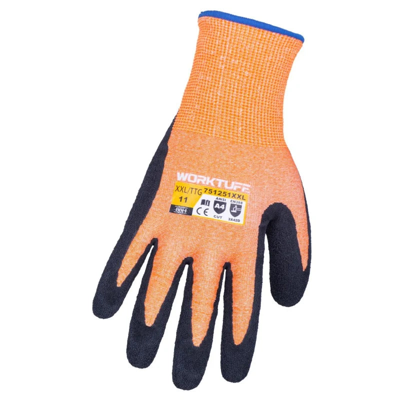 Worktuff® ANSI A4 Cut Resistant Safety Gloves - 51251