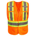 Worktuff® Hi-Vis 5 Point Tear Away Mesh Vest - CSA Class 2 Level 2 - 116526