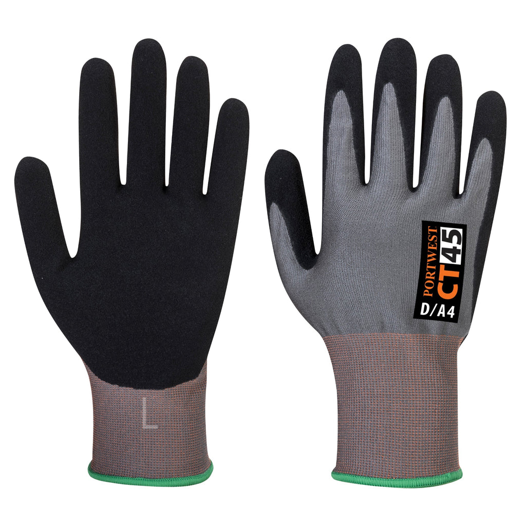 PORTWEST CT HR Nitrile Foam Gloves - ANSI Cut Level A4 - CT45