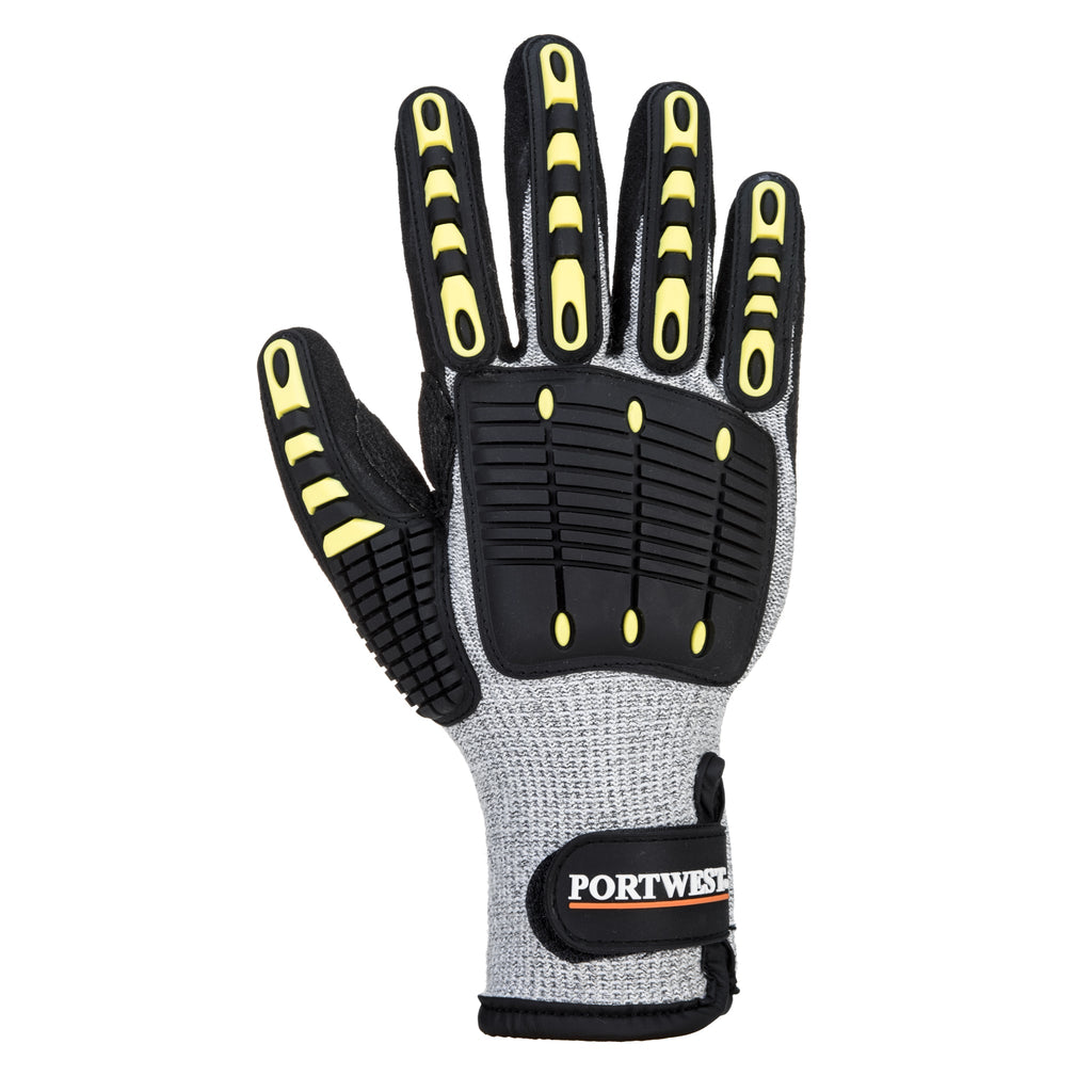 PORTWEST Thermal Cut Resistant Impact Gloves - ANSI Impact Level 2 - A729