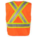 Terra® Hi-Vis Solid 5 Point Tear Away Polyester Safety Vest - CSA Class 2 Level 2 - 116600